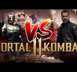 В Mortal Kombat 11 сразились Робокоп и терминатор