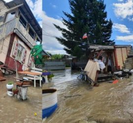 В Иркутской области река вышла с берегов и унесла дом