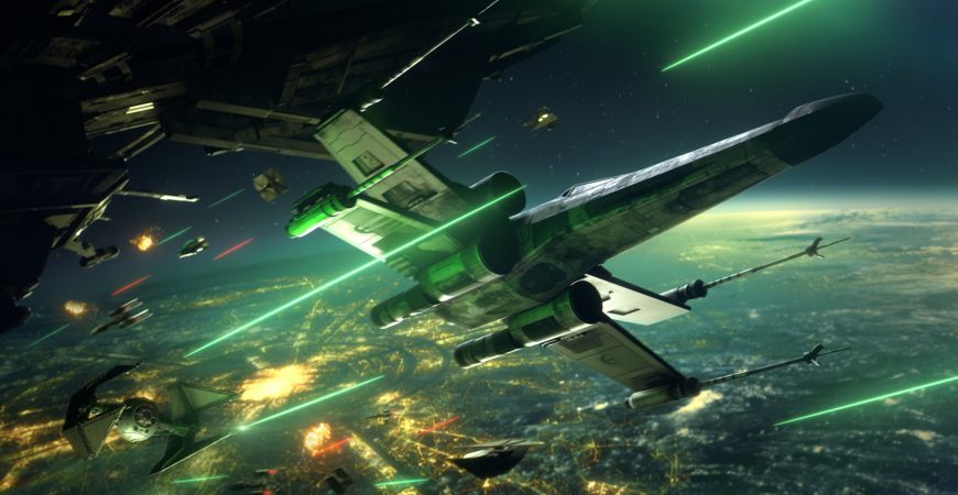 Вышел новый геймплейный трейлер Star Wars: Squadrons