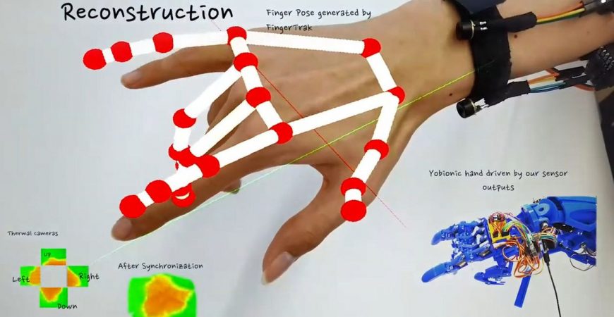 Новый VR-браслет отслеживает движения кисти и пальцев