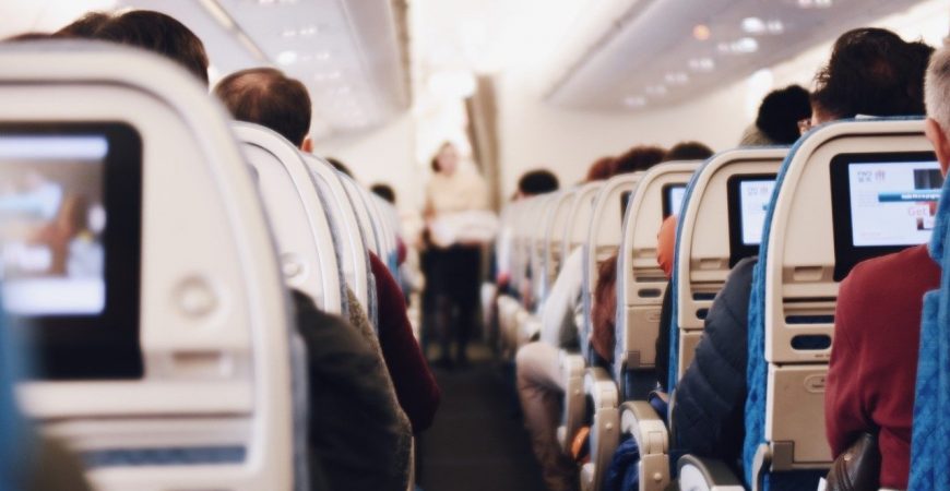 Драка пассажиров самолета нидерландской авиакомпании