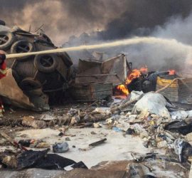 Взрыв в Бейруте: шокирующие кадры с разных ракурсов