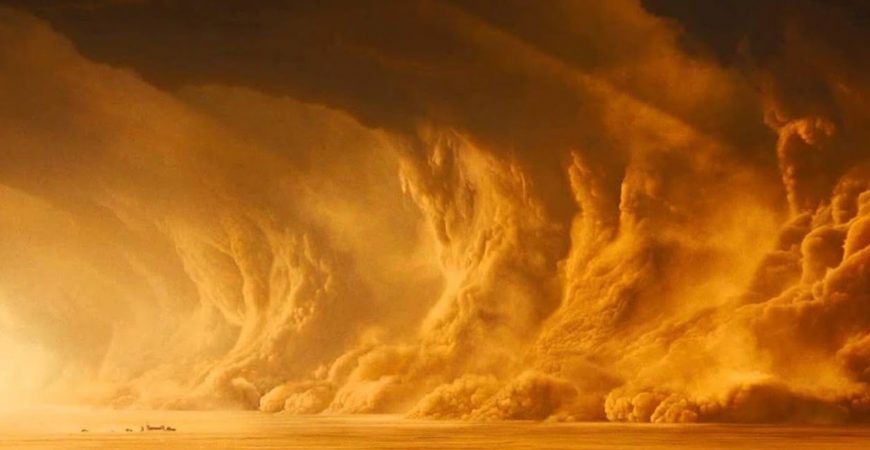 Подборка самых мощных песчаных бурь 2020 года