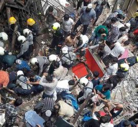 В Индии завалился жилой дом: есть жертвы