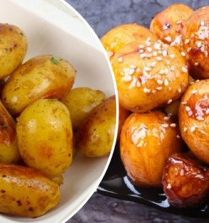 Як приготувати молоду картоплю в глазурі з соєвого соусу та меду