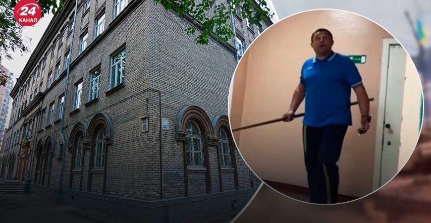 В Киеве учитель физкультуры обругал ученика-переселенца и угрожал ему