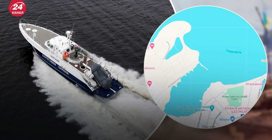 Уничтожение вражеского катера в Крыму в сети показали спутниковые снимки